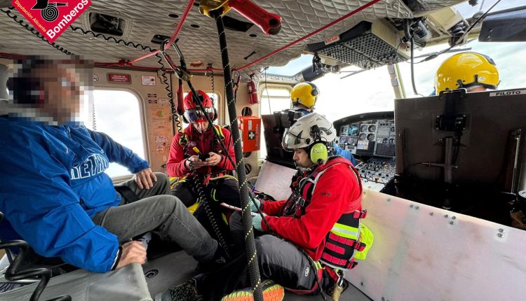rescate senderista rambla salada albatera1